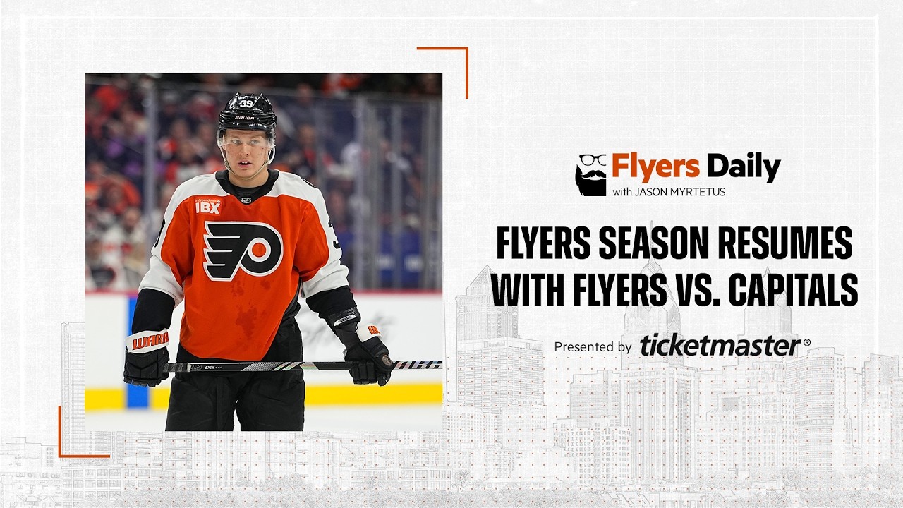 Flyers Daily with Jason Myrtetus 2-25-2026 Flyers vs Caps preview