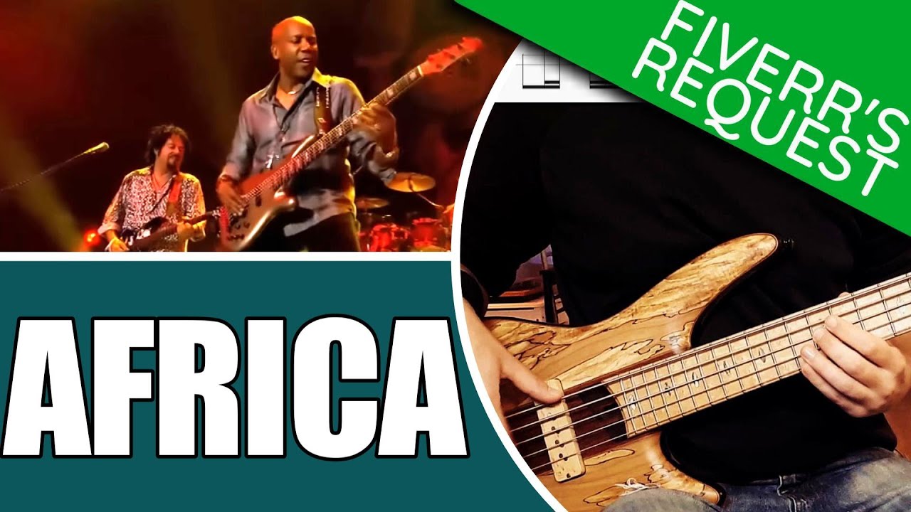 Africa - Toto (Nathan East Bass Solo) | Bass cover with tabs #134