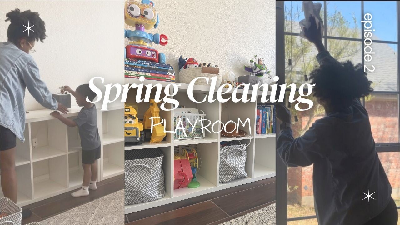 PLAYROOM SPRING CLEANING | DEEP CLEANING MOTIVATION