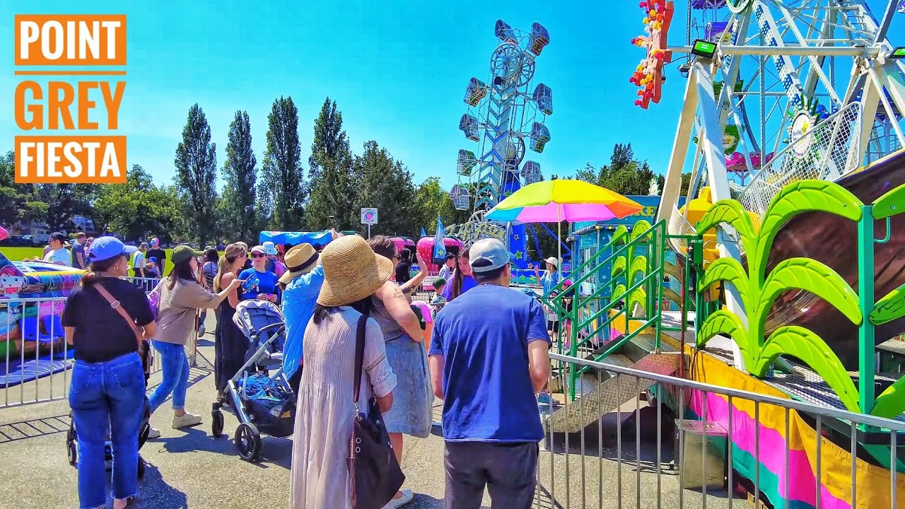 Vancouver Walk 🇨🇦 - Point Grey Fiesta, West Point Grey
