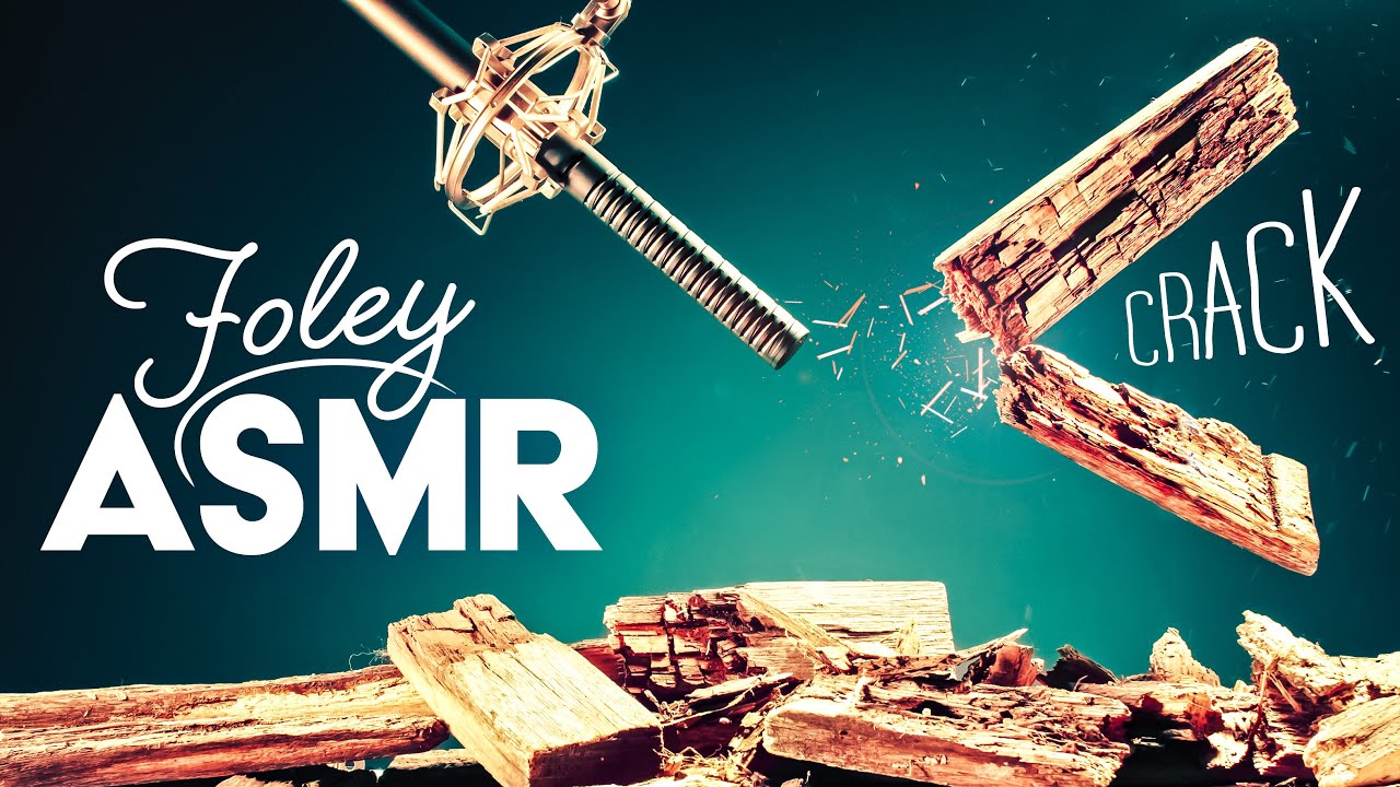 ASMR Foley 🎙WOOD CRACKING (No Talking)