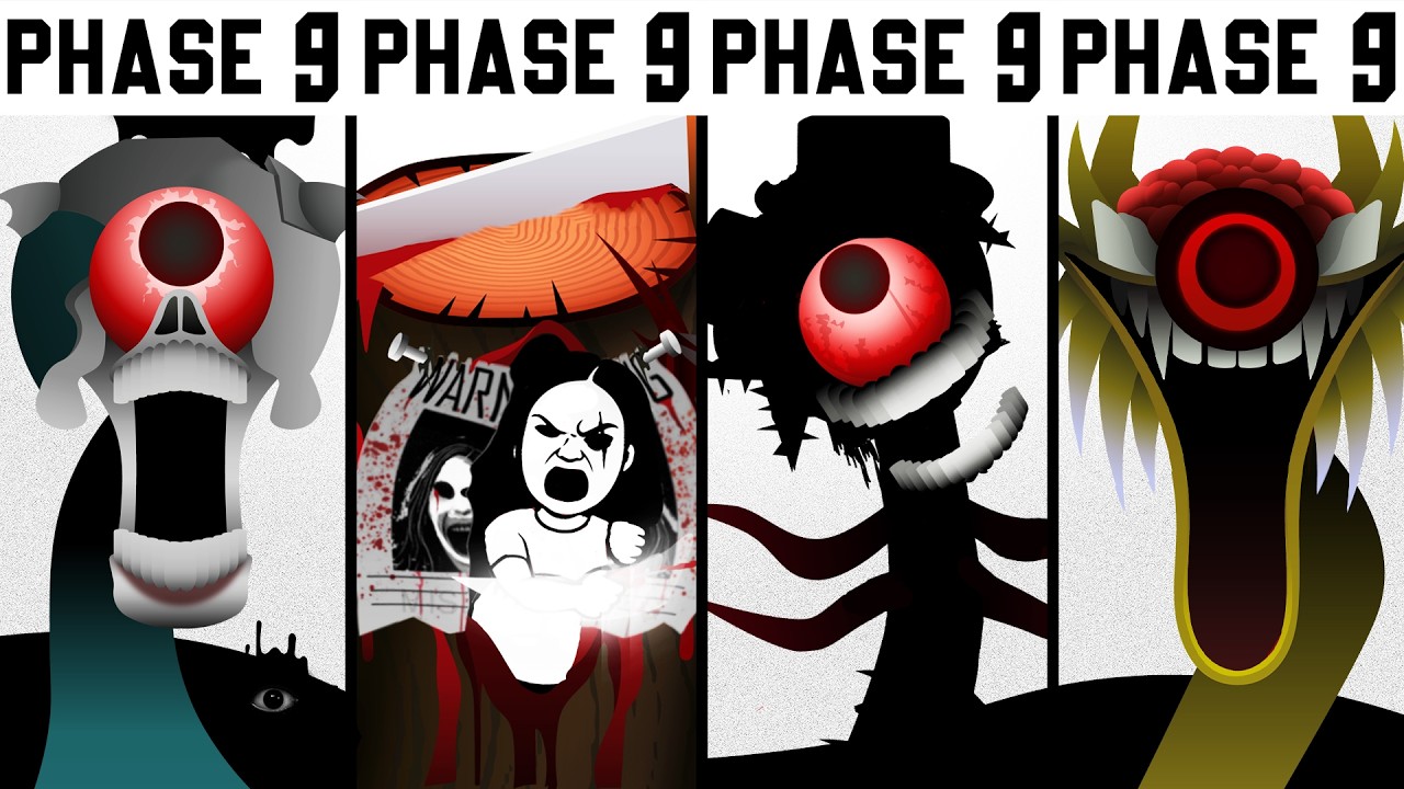 Incredibox Sprunki Phase 9 All characters New Phase  🔥
