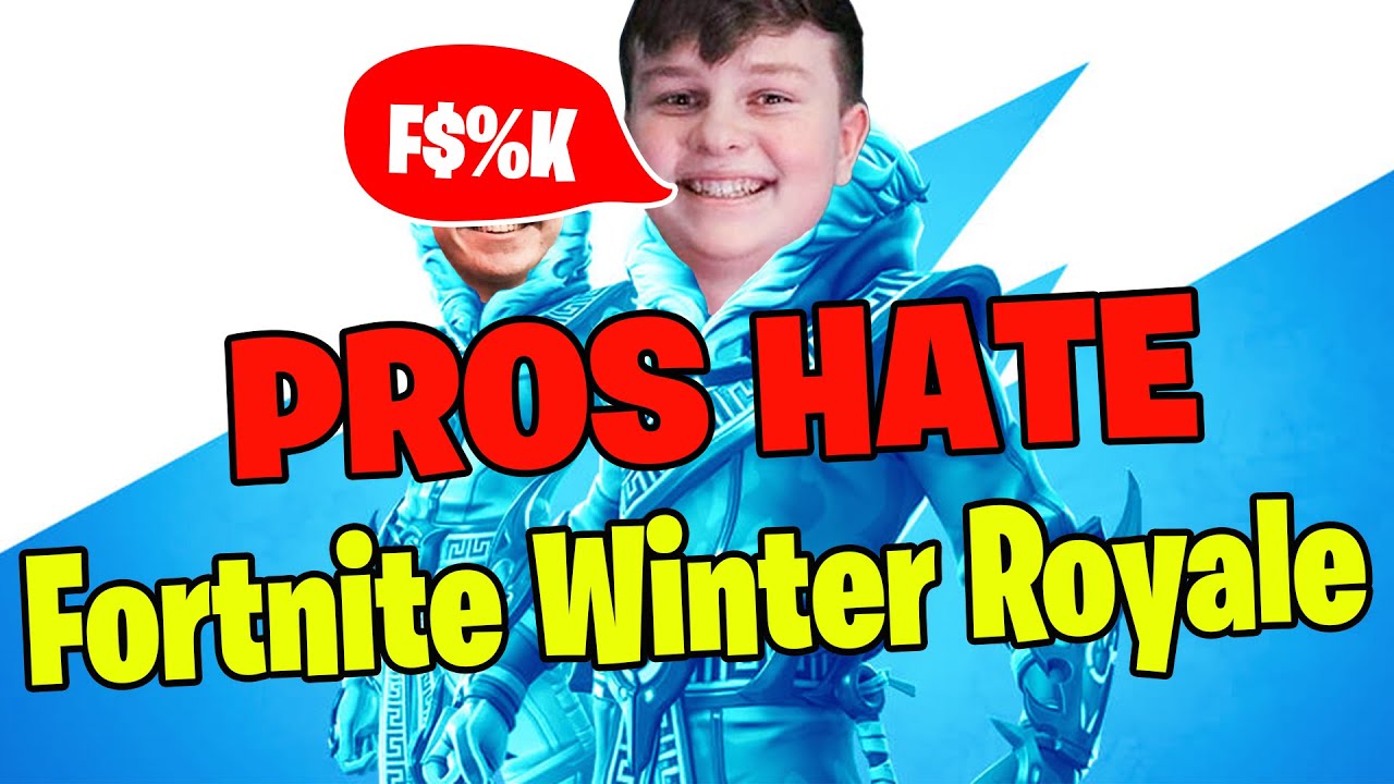 Why Fortnite Pros *HATE* Winter Royale!