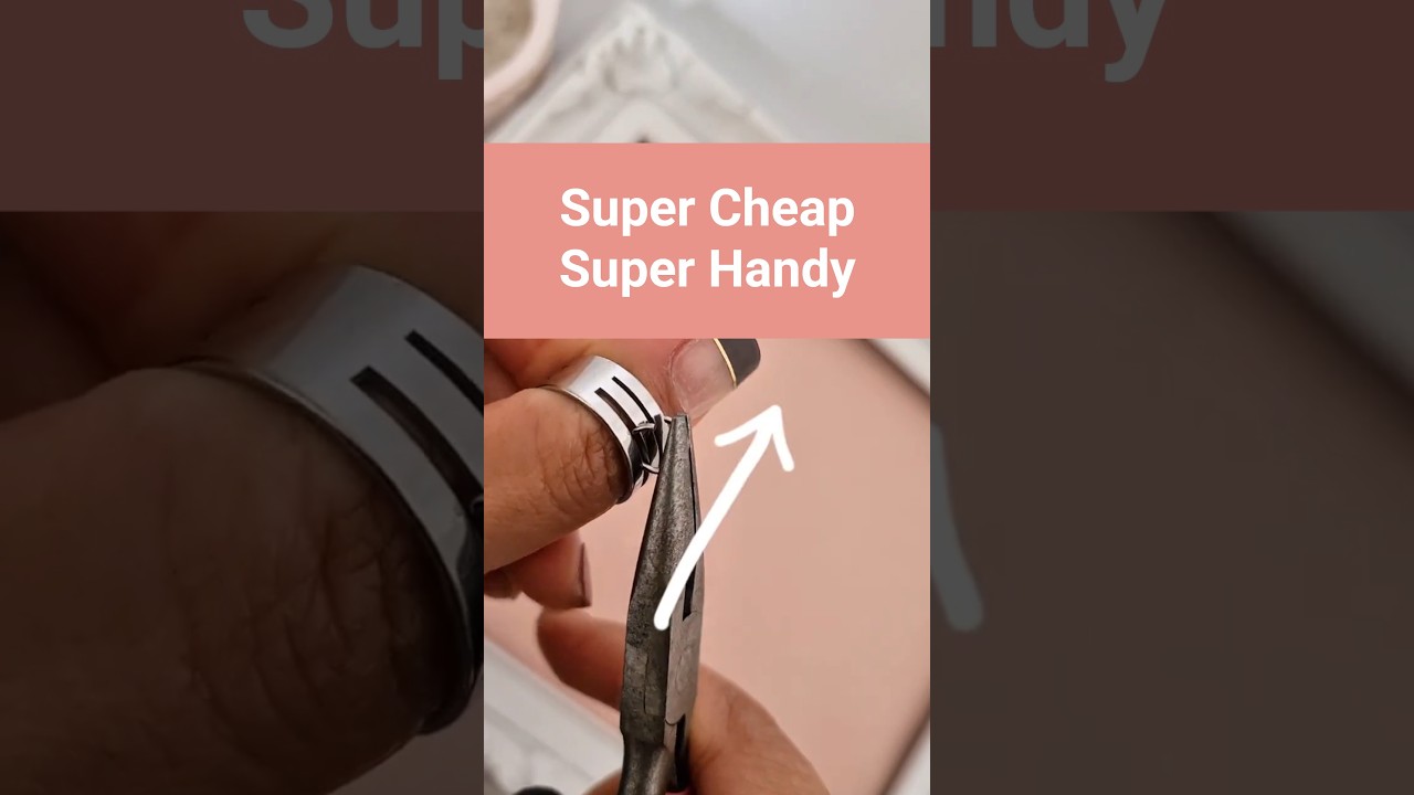 How to use a Jumpring Opener ring Jewelry making at home with tools easy beginner tutorial