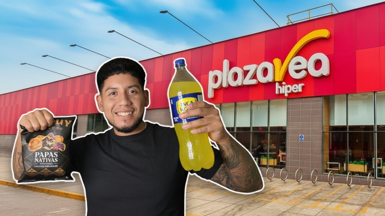 Así es un SUPERMERCADO en PERÚ🛒🇵🇪