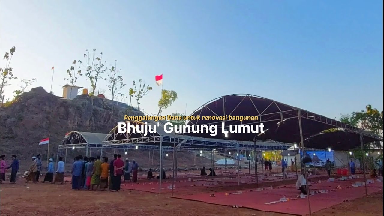 GUNUNG LUMUT | Penggalangan dana untuk renovasi bhuju' gunung lumut