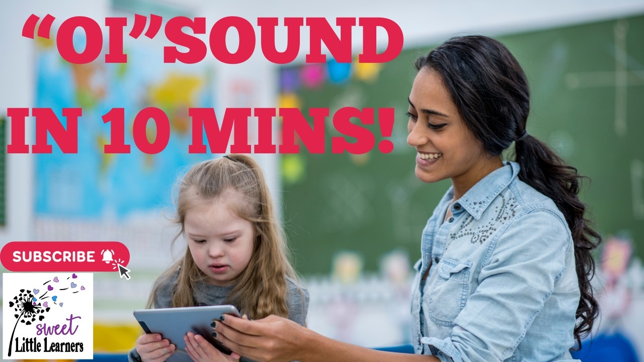 OI Sound Phonics Lesson for Kindergarten | Story + Movement Activity (FDK / ESL)
