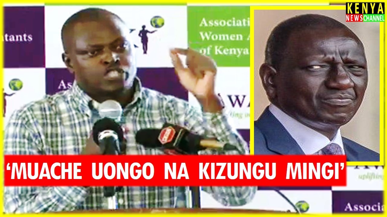 IT'S GETTING UGLY! Listen what Angry Ndindi Nyoro told Ruto about Kenya Pipeline Shares & Oil Prices