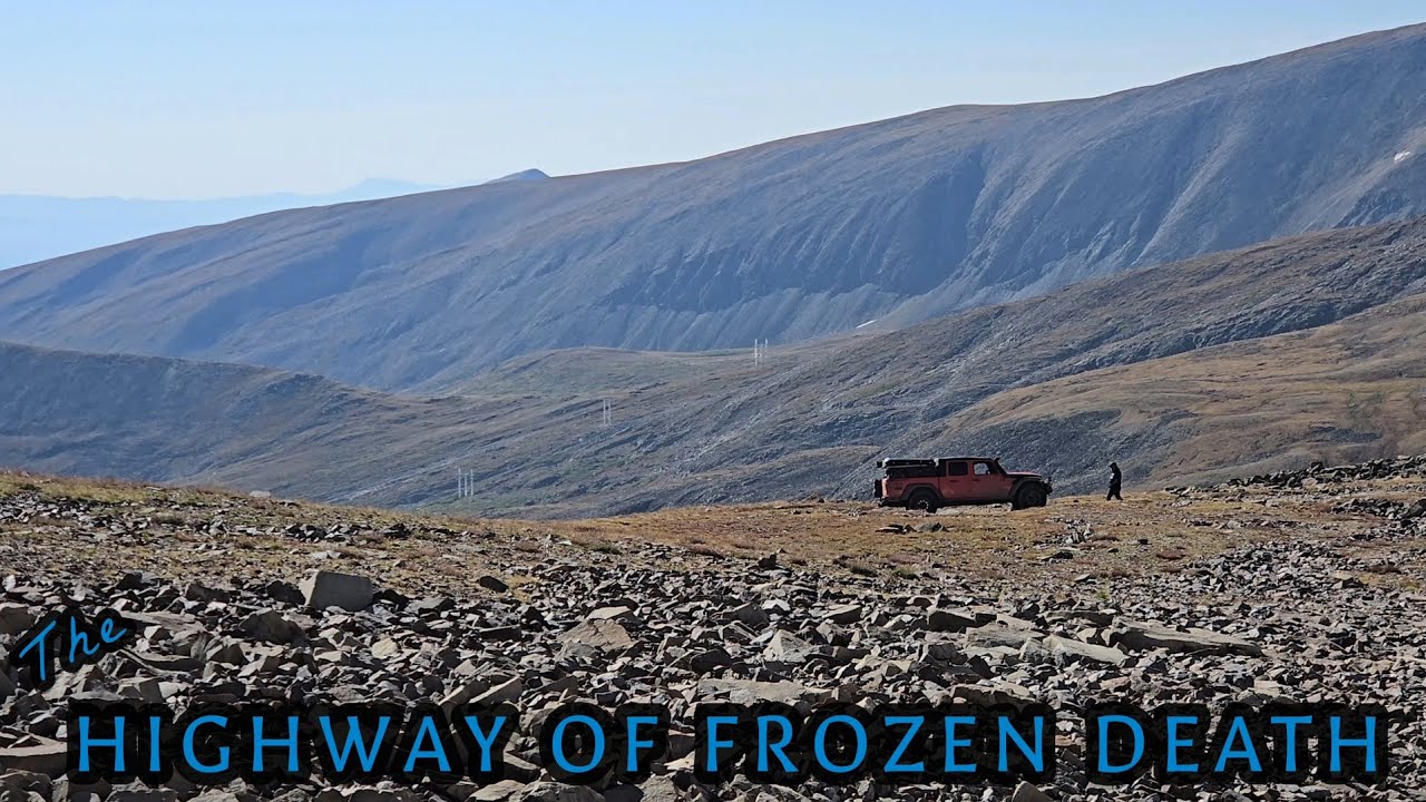 Driving the Highway of Frozen Death (Mosquito Pass, Colorado)