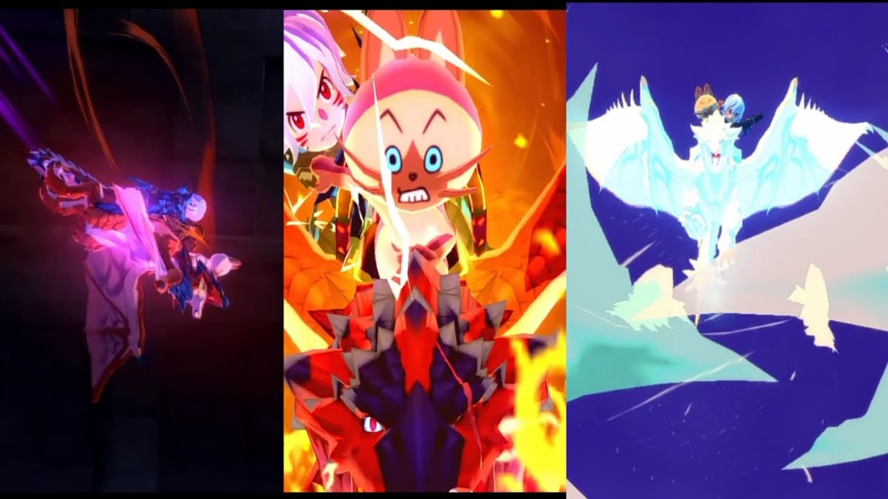 تحول رادلوس لي الضاري الأبيض الاصطوري💥 الجزء 4️⃣8️⃣ منسلسلة تختيم لعبت monster hunter stories