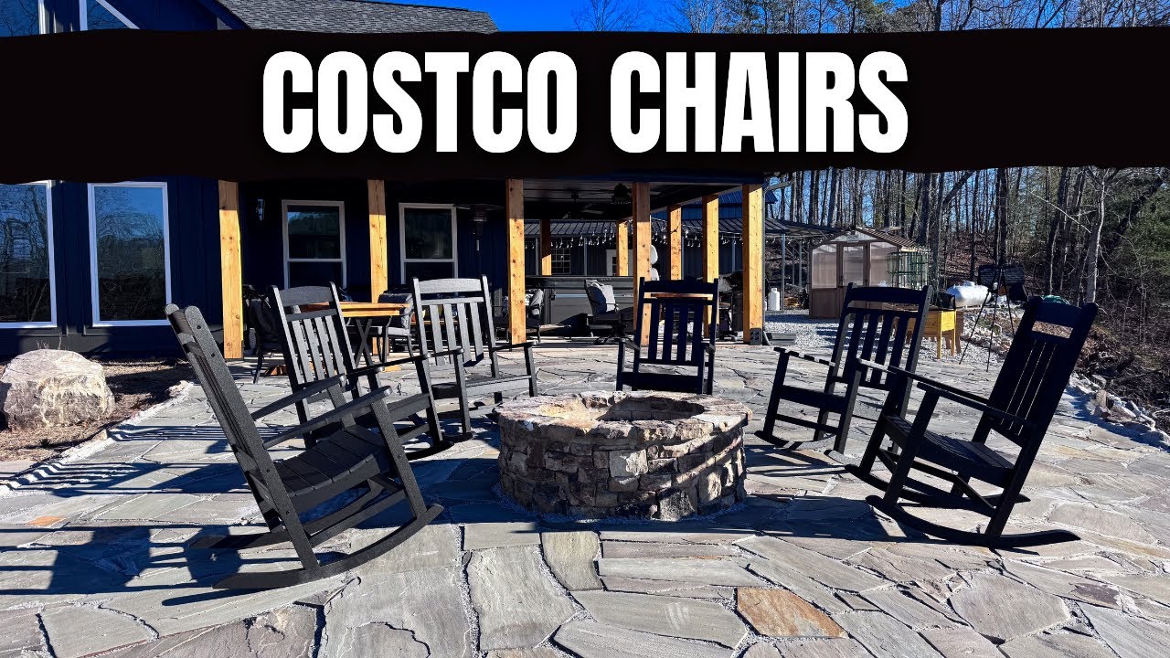Кресла-качалки Costco Leisure Line для отдыха на открытом воздухе