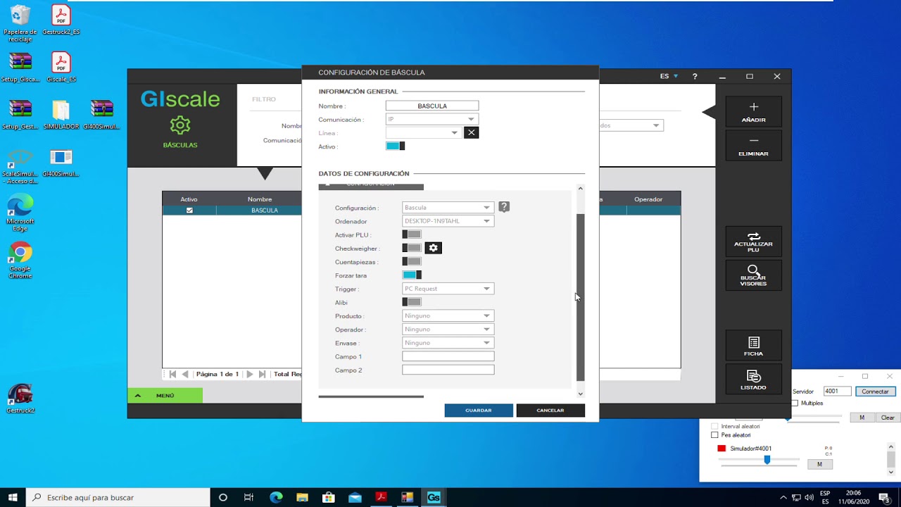 Instalación Configuración Giscale