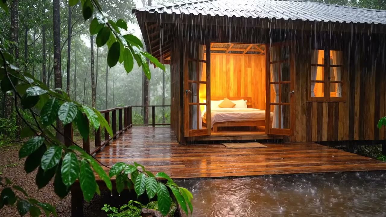 Close Your Eyes and Enjoy Peaceful Rain Ambience