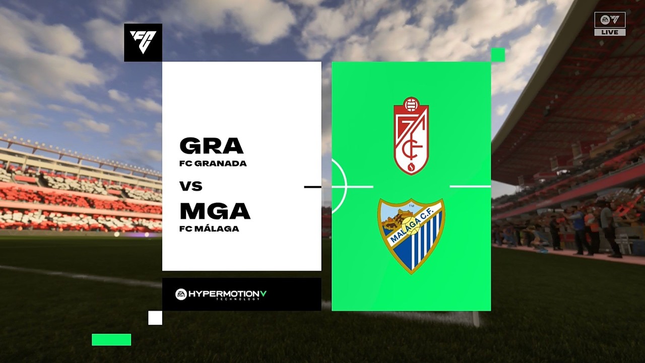 EA Sports FC 26 | Granada CF vs Malaga - La Liga 2 | Gameplay PS5