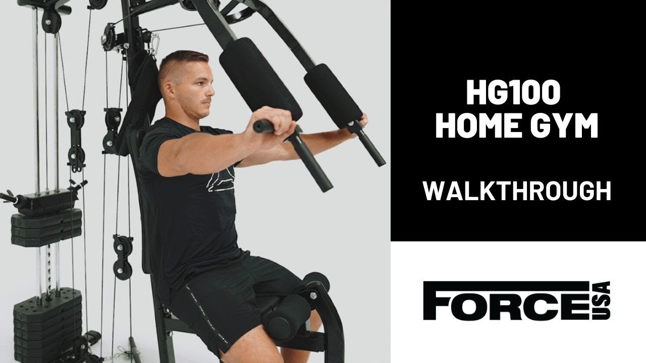 Force USA HG100 Home Gym Walkthrough