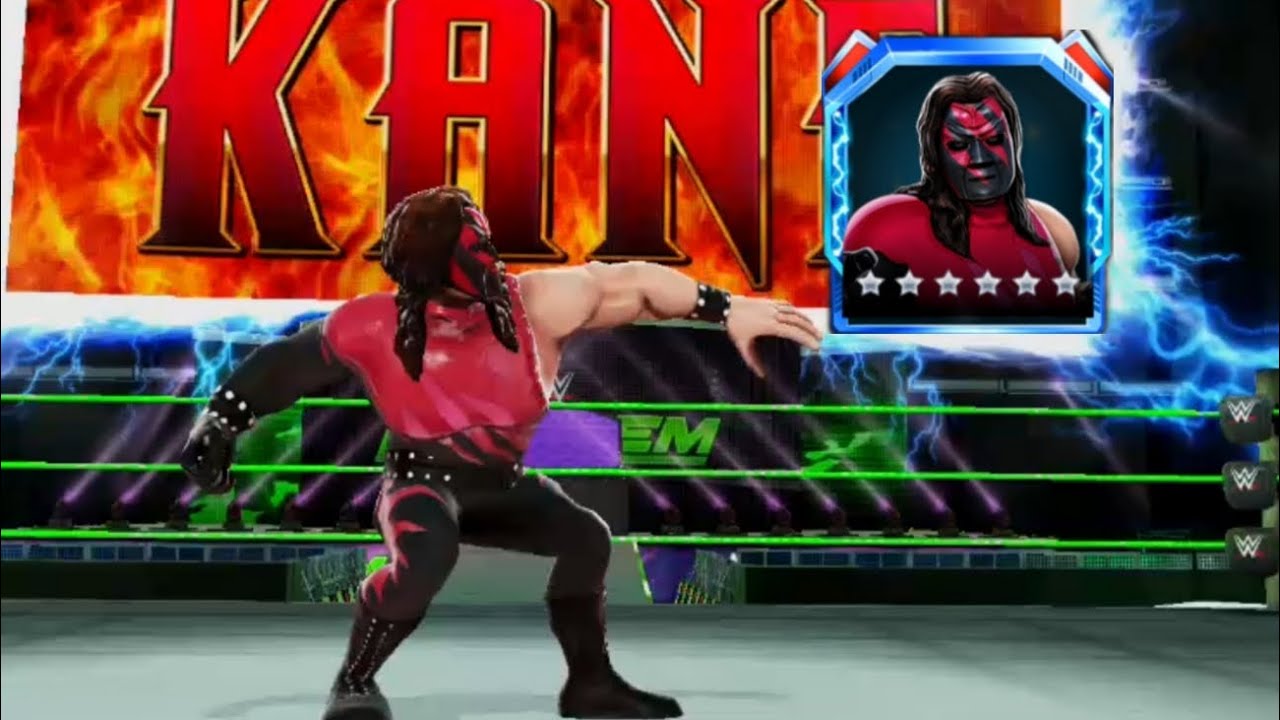 6Star Kane 🔥 Game Play In WWE MAYHEM /  Full Match / Sarftech Gamer