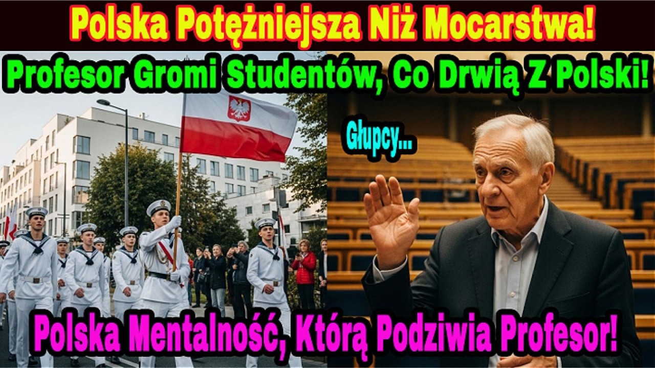 Profesor Z Elitarnej Uczelni W Usa Wyjaśnia, Dlaczego Polska Jest Tak Wyjątkowa. Świat W Szoku!