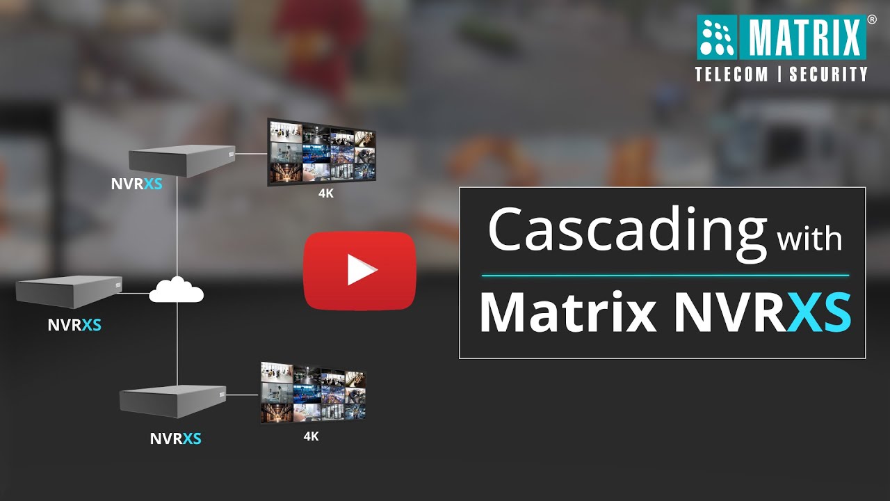View Multiple 4K Screens Without HDMI Limits | Cascading with Matrix NVRXS