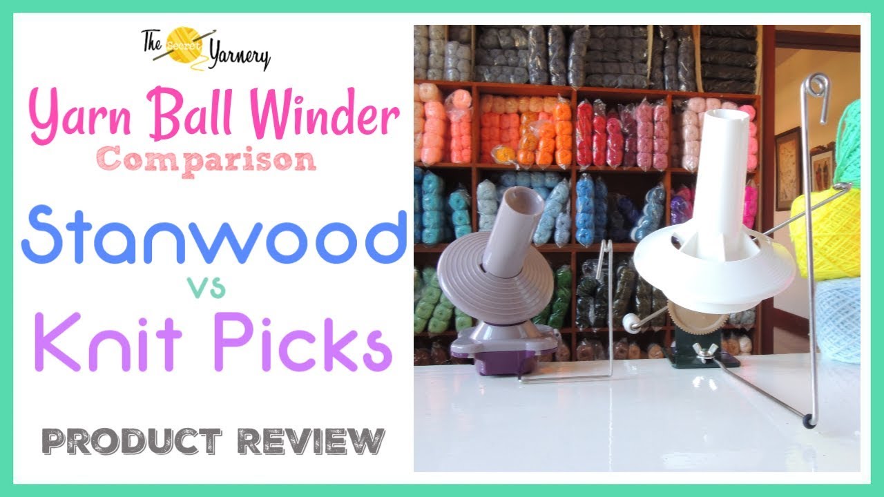 Сравнение моталок для пряжи от Stanwood и Knit Picks