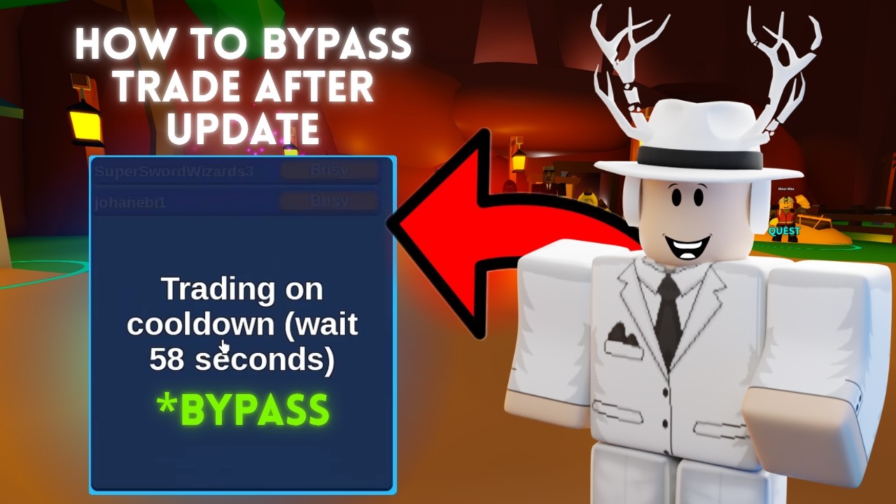 How to Bypass the Trade Cooldown After the Cyber Update (Mining Simulator)