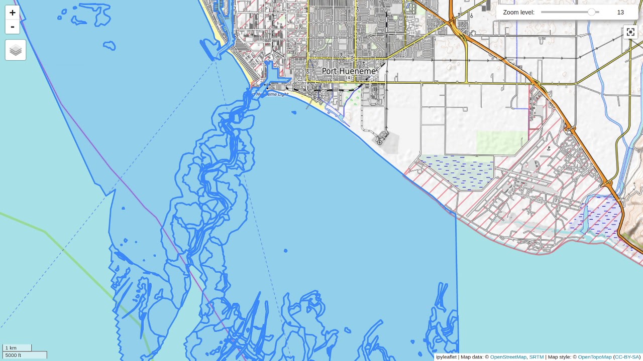 Interactive Shapefile exploration in Jupyterlab with Ipyleaflet and Voila - Tutorial