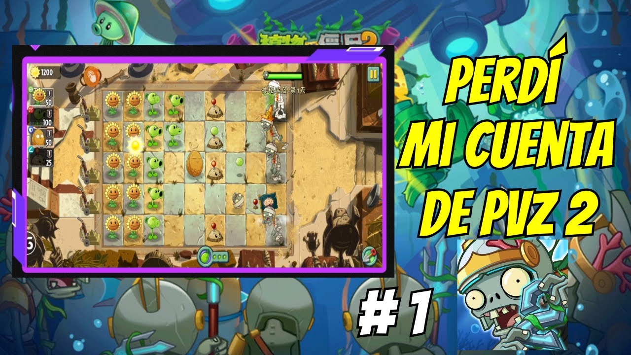 ¡Perdí mi cuenta! 😭 ¡Volví a empezar en Plantas vs Zombies 2 Chino y esto pasó!