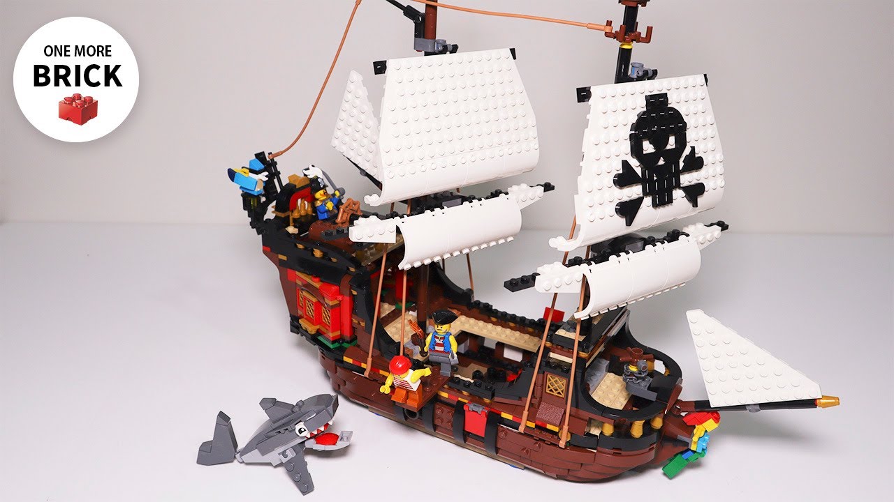 LEGO CREATOR Pirate Ship 31109 - Lego speed build