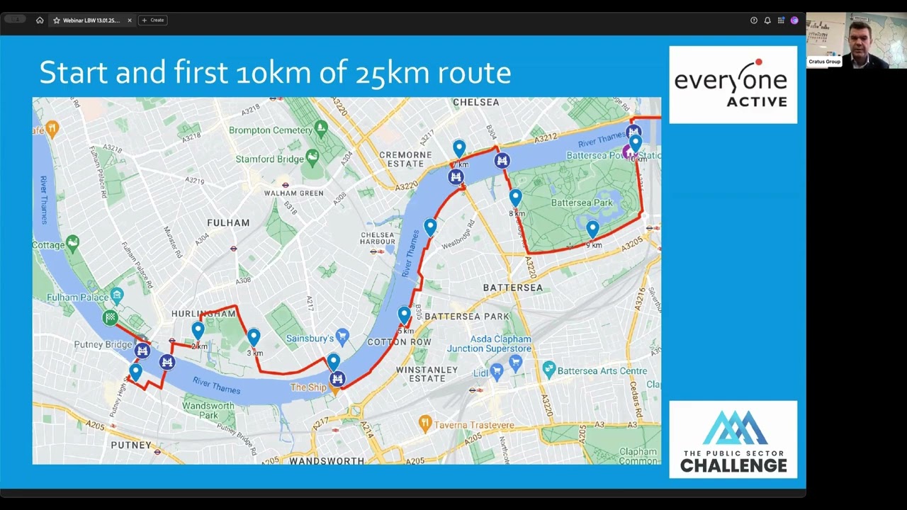 Public Sector Challenge: London Bridges Walk Webinar - 130125