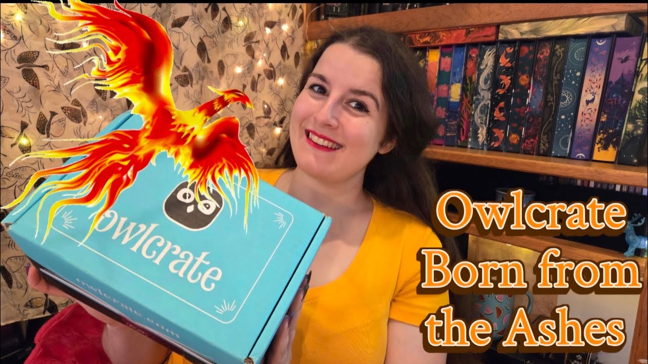 Owlcrate July BORN FROM THE ASHES Unboxing 2025
