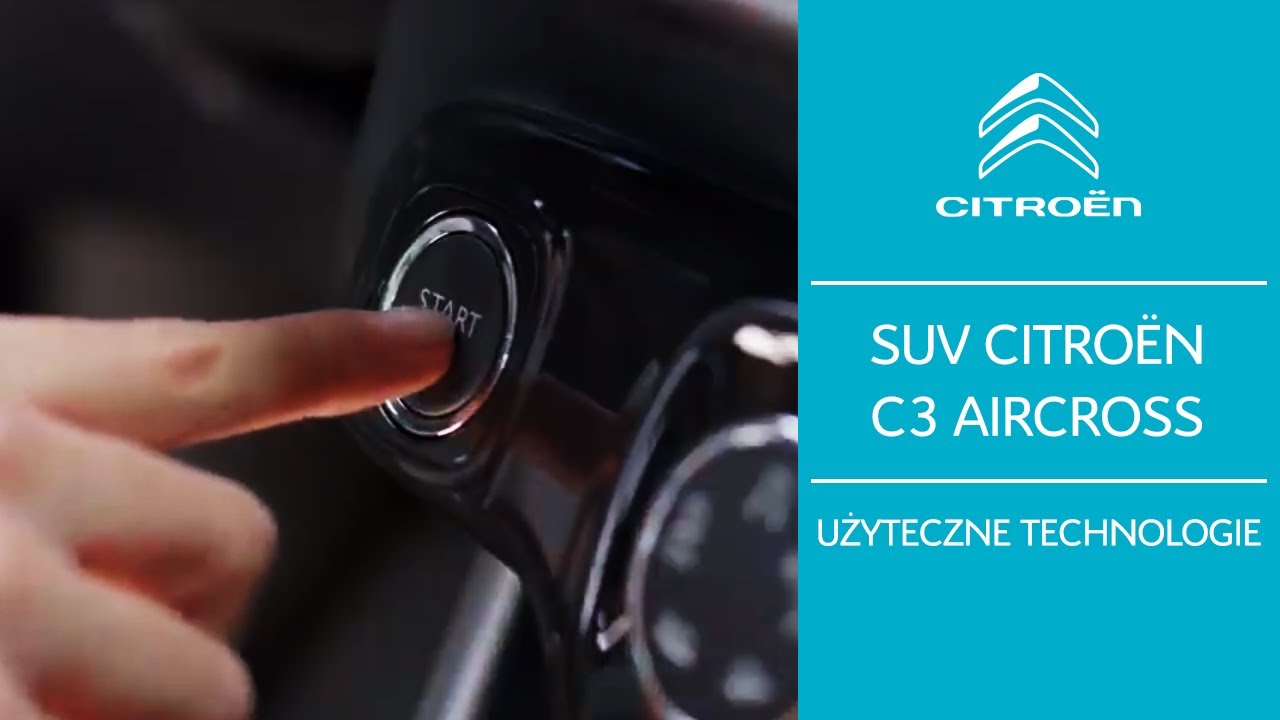 SUV Citro&euml;n C3 Aircross: użyteczne technologie