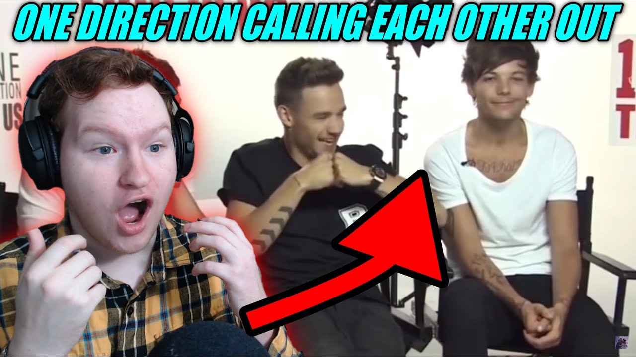 One Direction calling each other out REACTION!!!