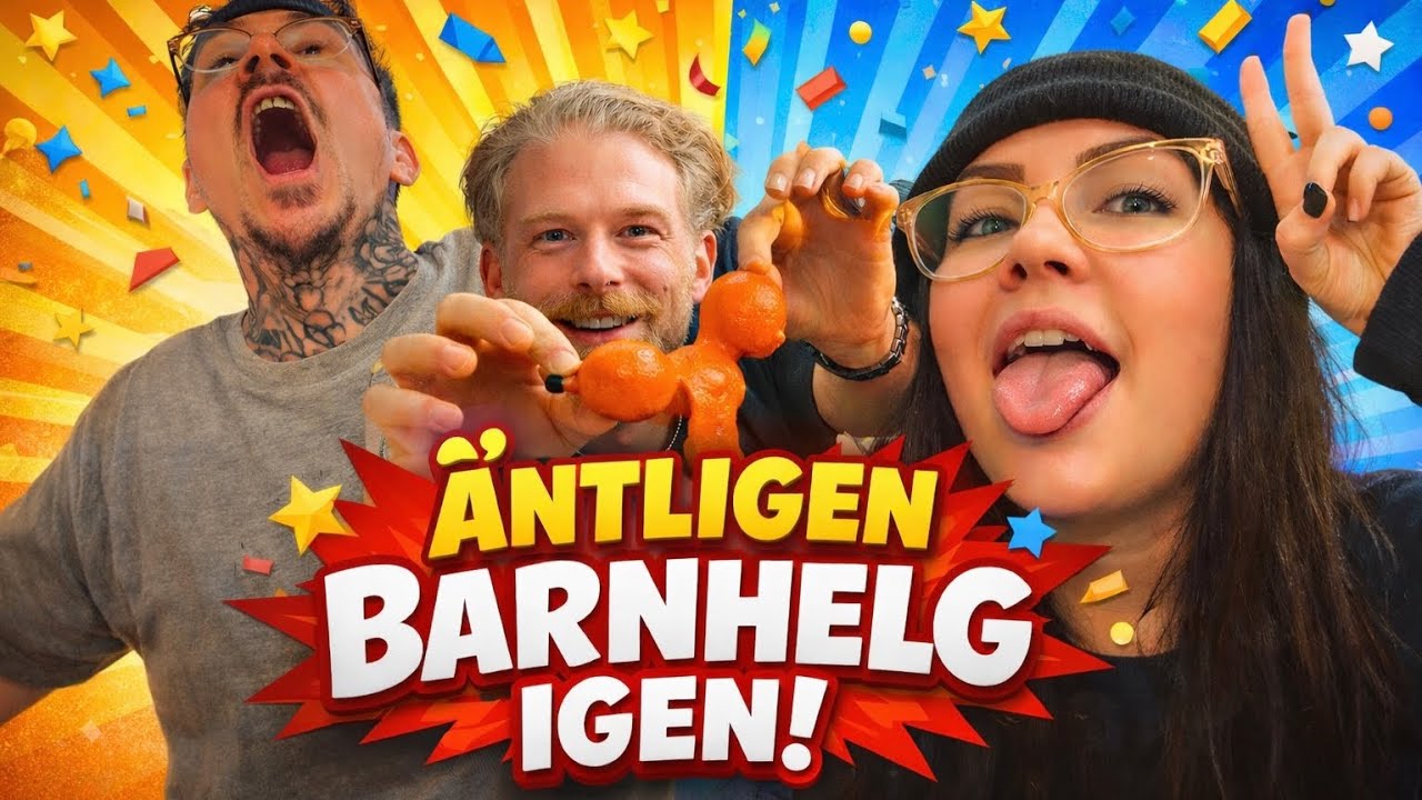 F&ouml;lj med oss p&aring; v&aring;ra livade barnhelg! 😆