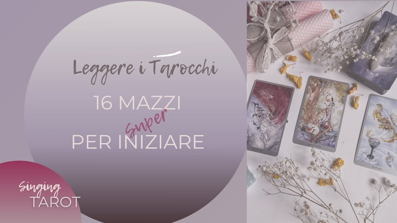 TAROCCHI: 16 mazzi per principianti✨ scopri quello giusto per iniziare!