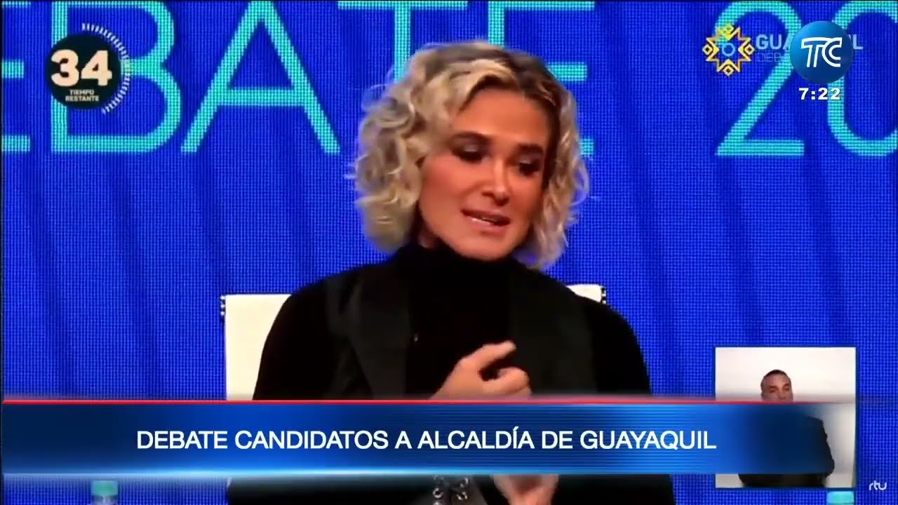 Debate entre candidatos a la alcald&iacute;a de Guayaquil