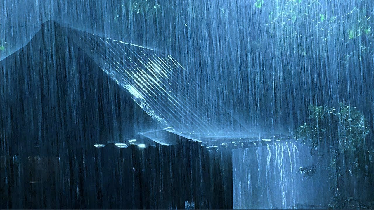 Calm Your Mind: Perfect Rain & Thunder 😌 Natural Sounds for Relaxation and Anxiety Relief