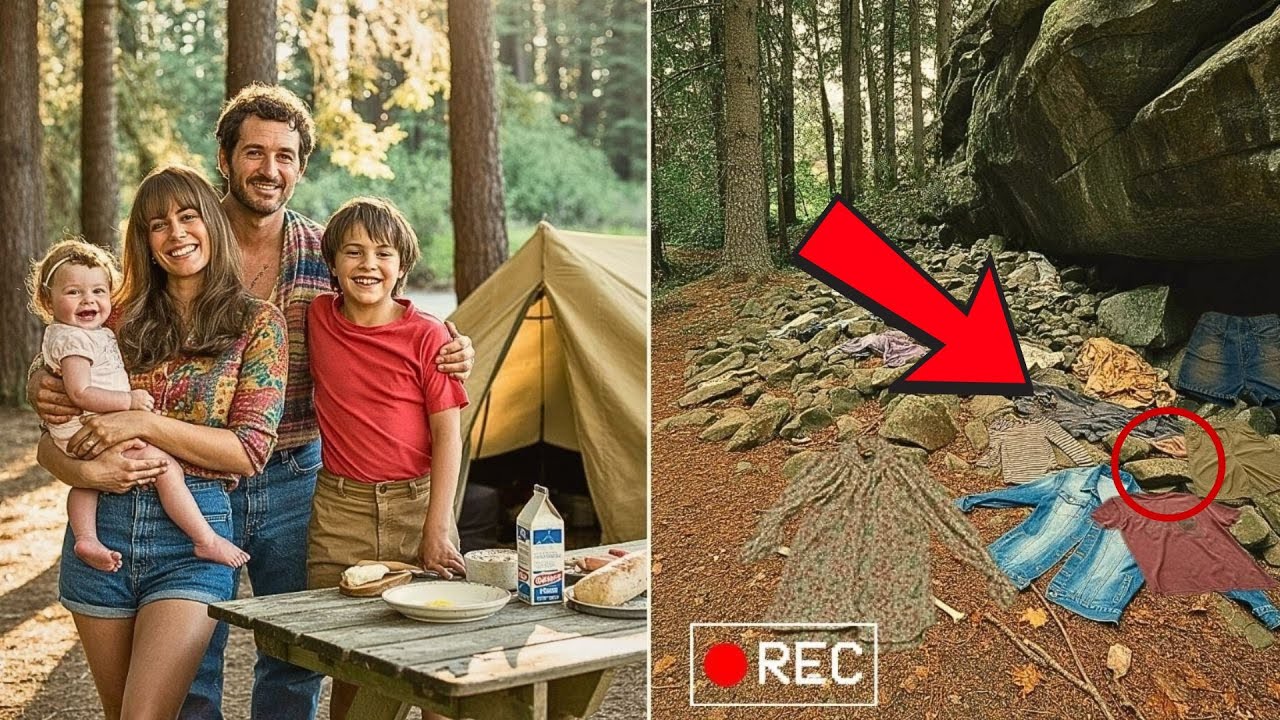 A család eltűnt a kempingezés során, 7 hónappal később egy furcsa felfedezés mindent megváltoztatott