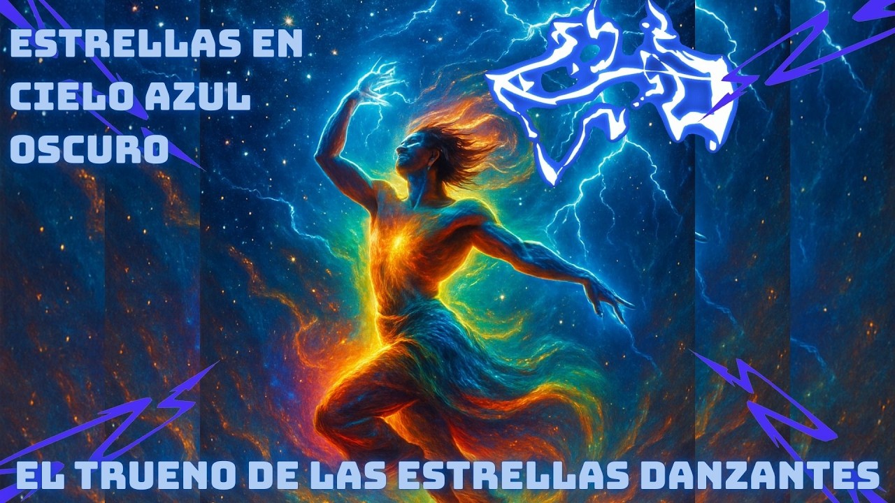 Estrellas en Cielo Azul Oscuro