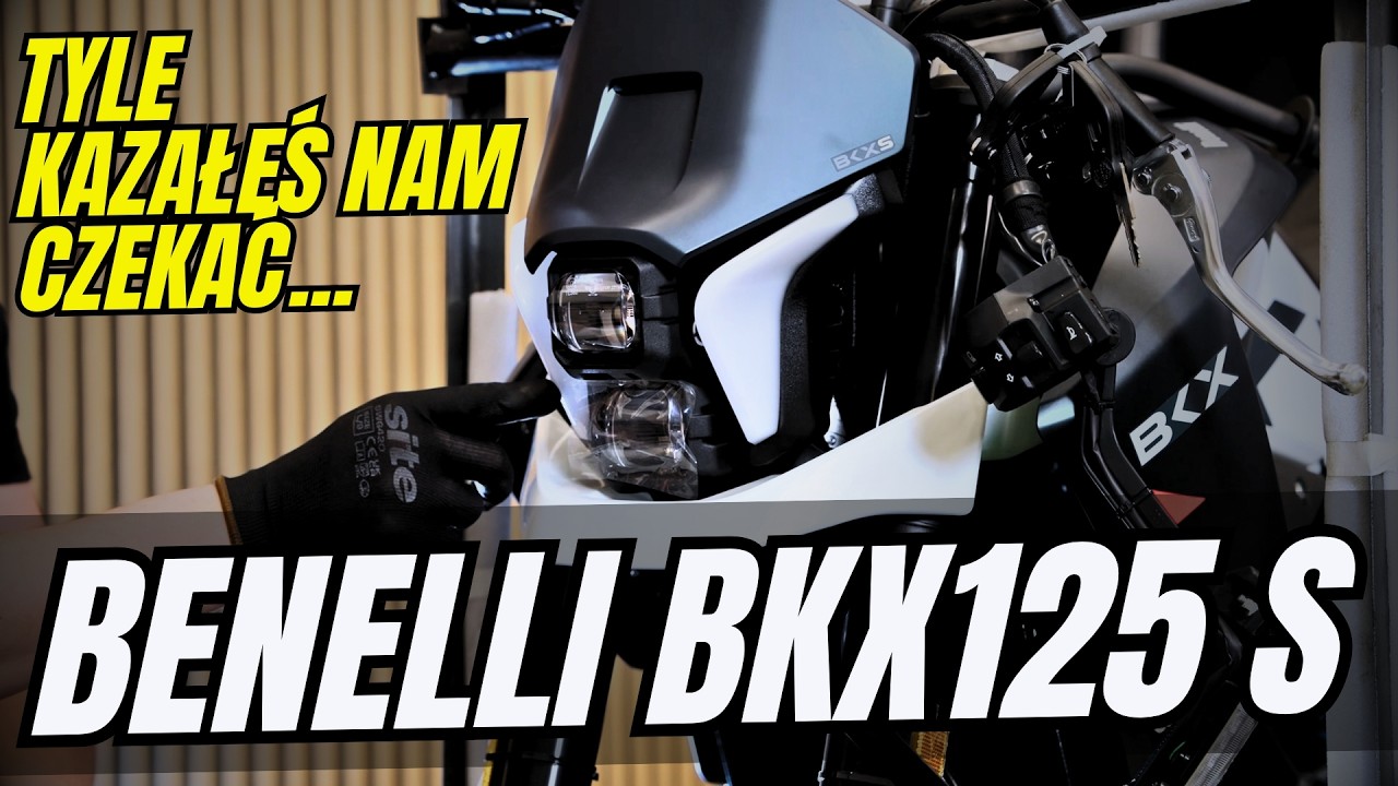 Benelli BKX 125 S | Trochę się zeszło...
