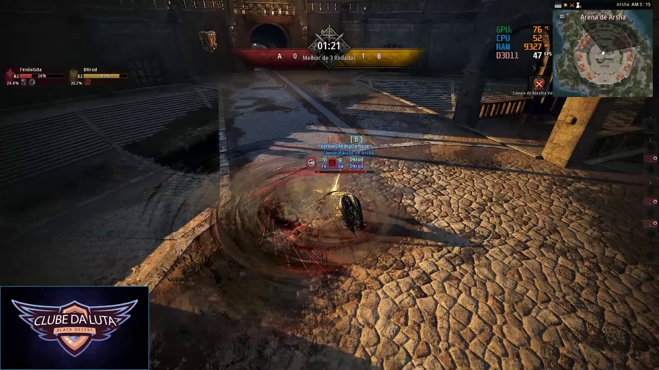 BLACK DESERT PvP - FENIXGDA (Sorceress) VS. DKROD (Warrior) - FINAL ALL-STARS