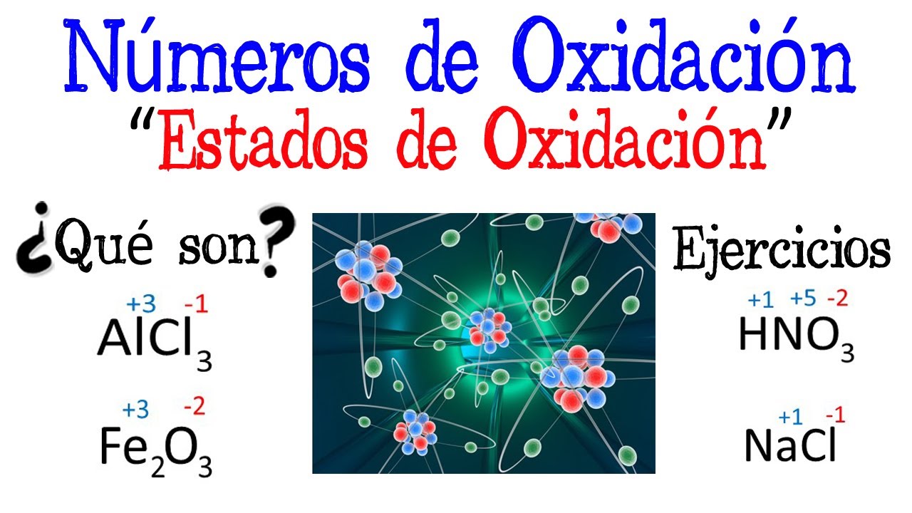 ⚠️N&uacute;mero de oxidaci&oacute;n - Estados de oxidaci&oacute;n - EJERCICIOS⚠️ [F&aacute;cil y R&aacute;pido] | QU&Iacute;MICA |