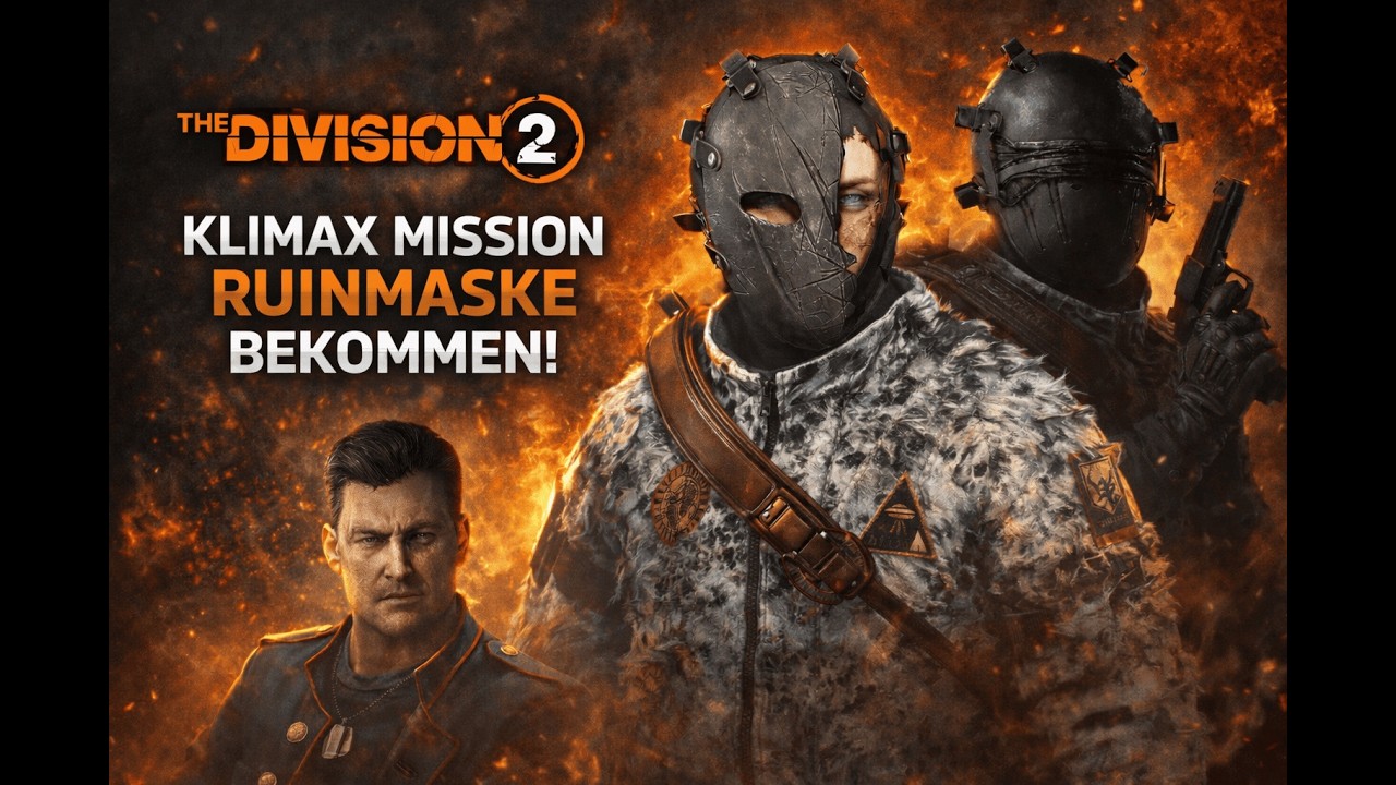 ENDLICH! Ruin Maske bekommen 😱 Secret Hunter in der Climax Mission! | Division 2