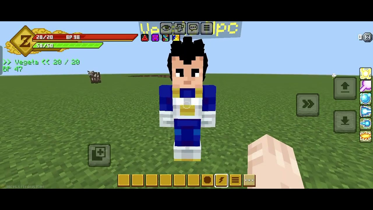 Every Dragon Ball Transformation and techniques in Minecraft | Dragon Evolution Addon