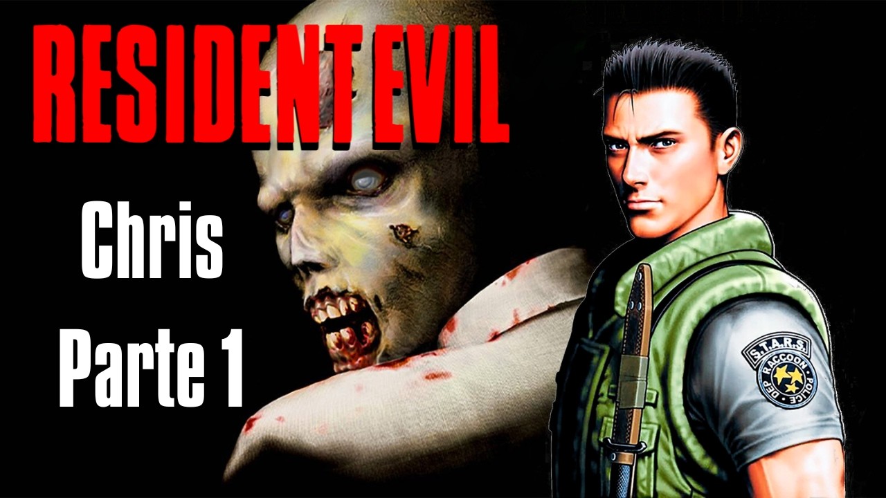Resident Evil 1 -  Guía Gameplay - Chris - Parte 1