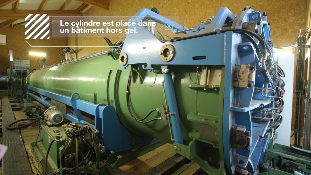 Autoclave 926 pour traitement du bois par A2C