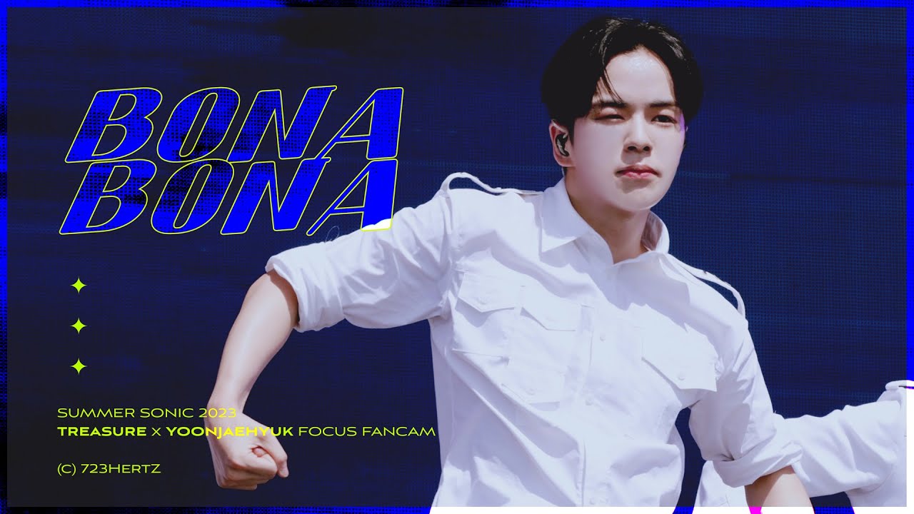 230819-20 SUMMER SONIC 2023 | BONA BONA : TREASURE YOONJAEHYUK FANCAM (트레저 윤재혁 직캠)