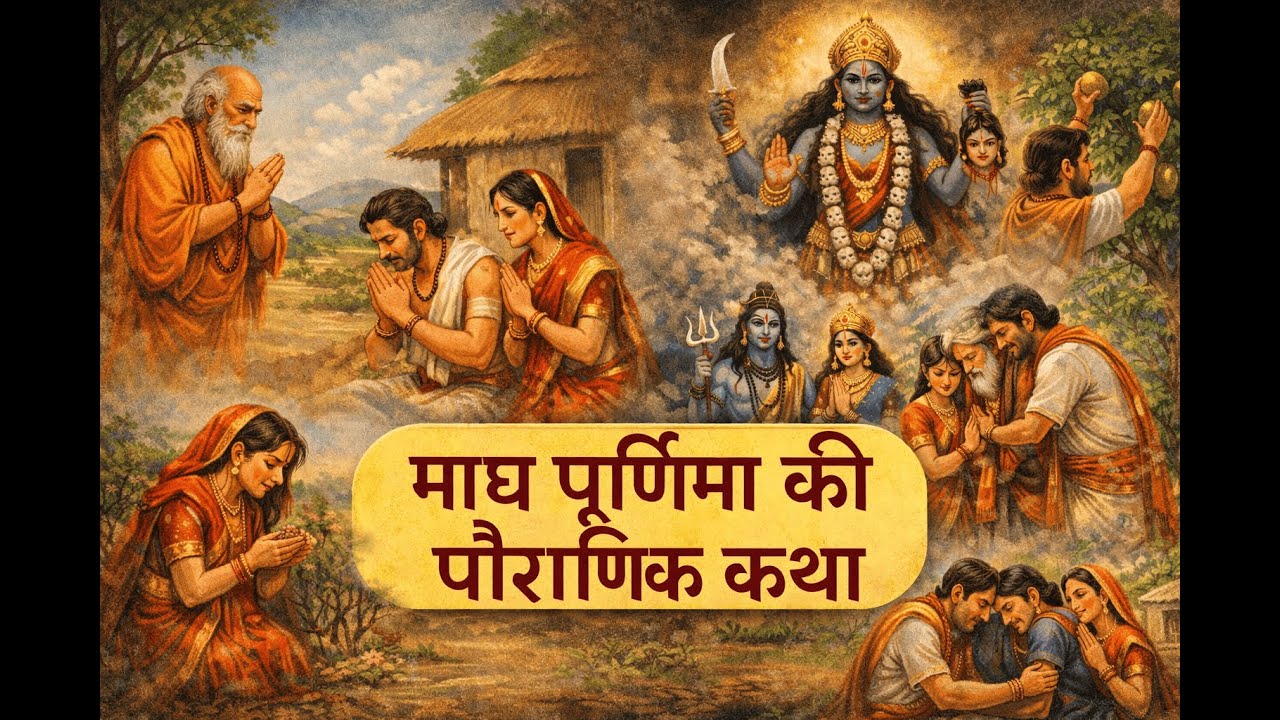 माघ पूर्णिमा कथा | Magh Purnima Katha #MaghPurnima#MaghPurnimaKatha#PurnimaKatha#VishnuKatha