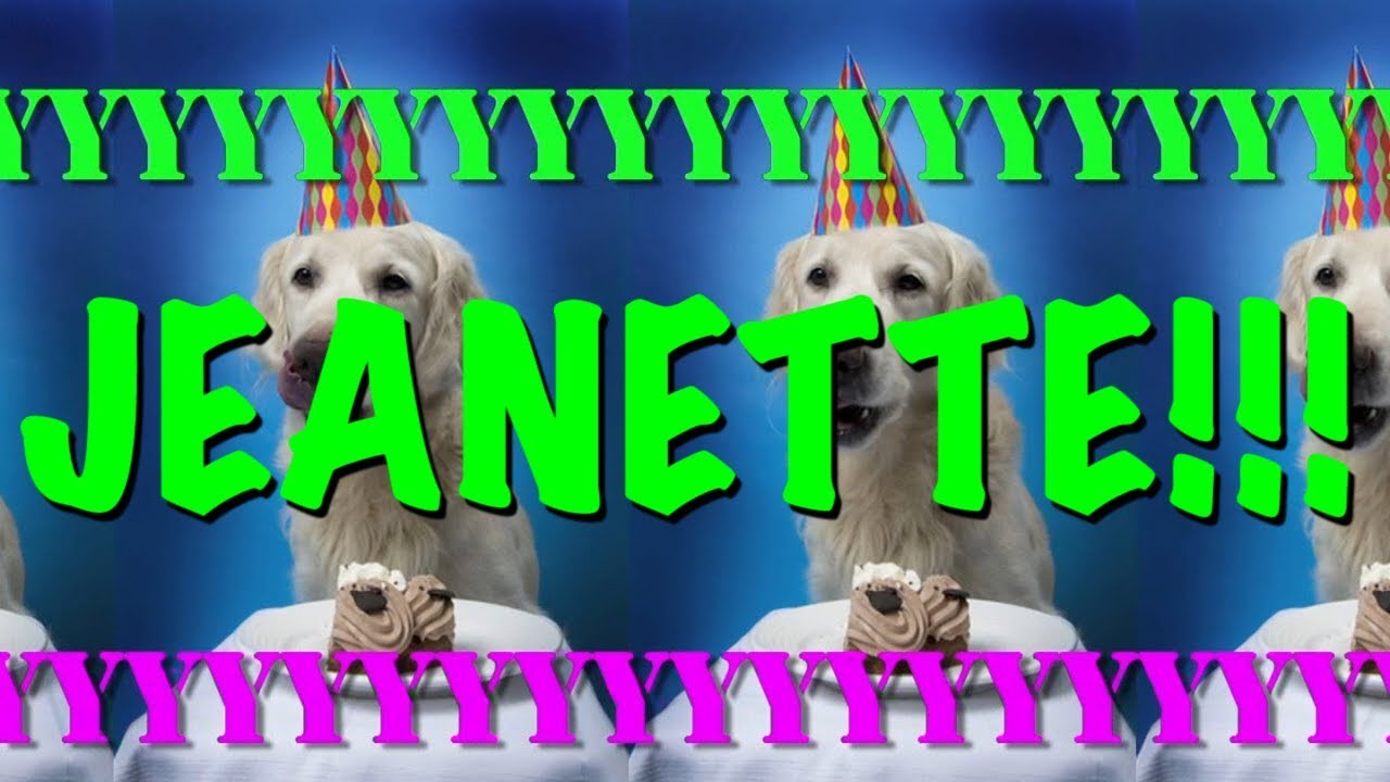 HAPPY BIRTHDAY JEANETTE! - EPIC Happy Birthday Song