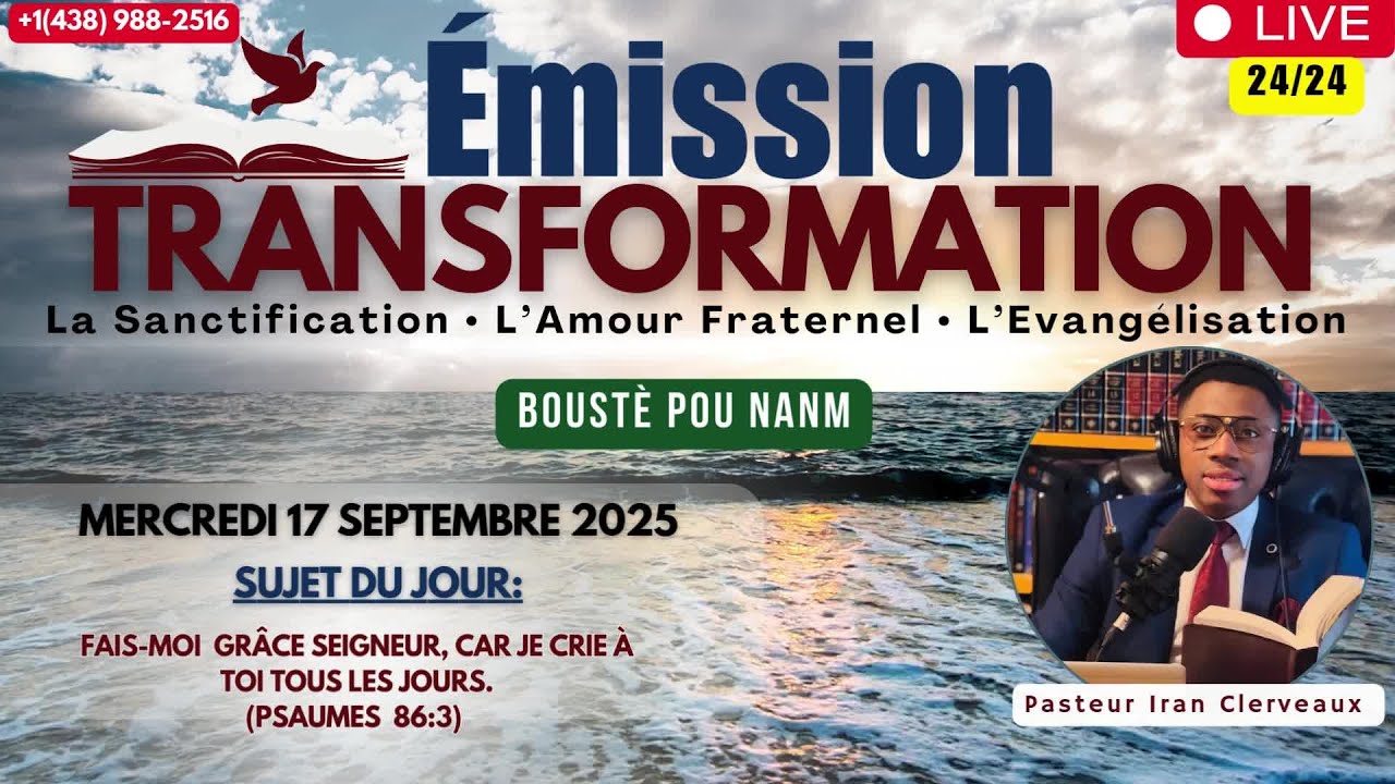 LIVE 24/7 Radio Transformation-Boustè pou Nanm || Adoration & Louange,  Prière, Message & Témoignage
