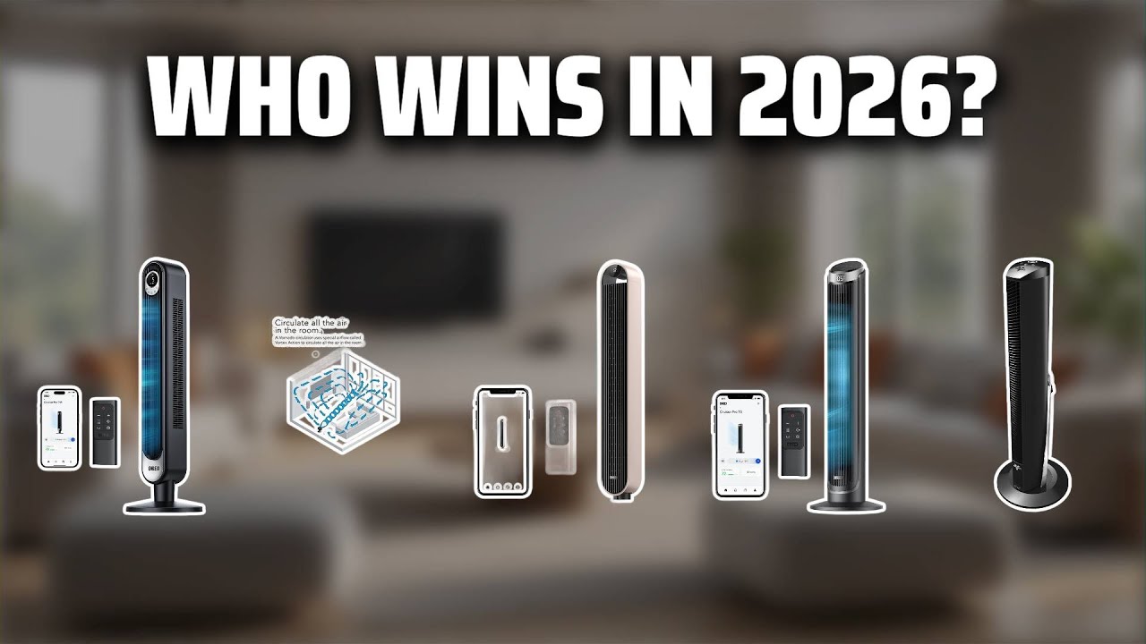 The Top 5 Best smart fan in 2026 - Must Watch Before Buying!