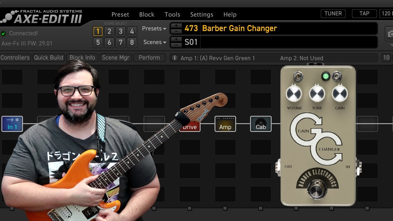 Is the Barber Gain Changer The Best NEW Drive In the Axe FX III?